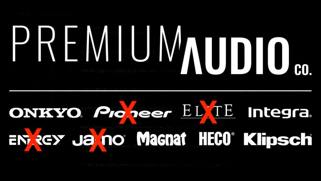 Premium Audio Company Brands as of July 19, 2025