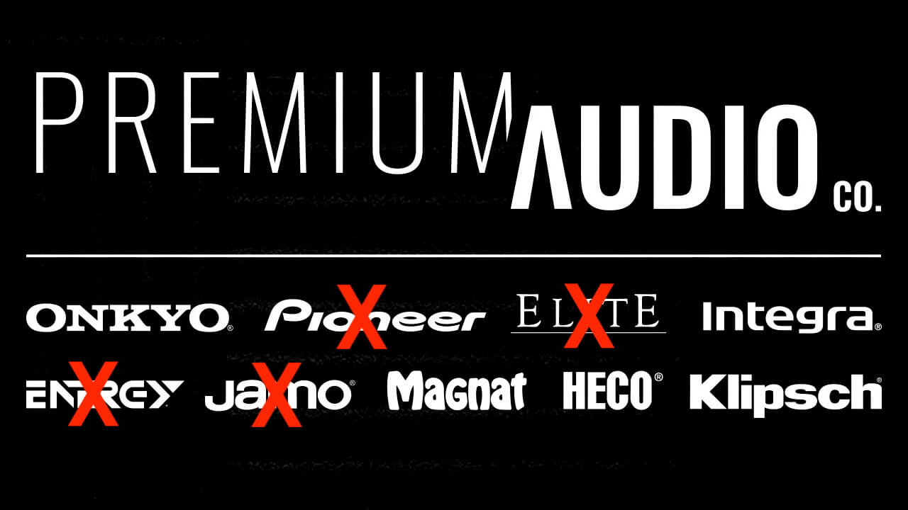Premium Audio Company Brands as of July 19, 2025