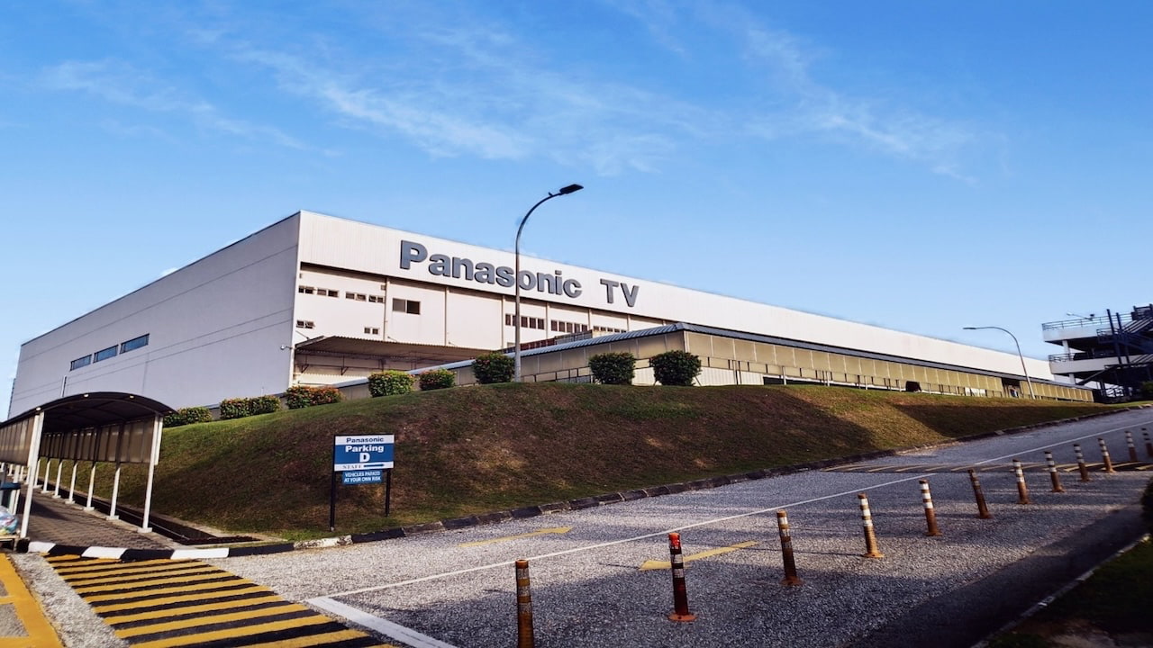 Panasonic TV Manufacturing Plant in Malaysia