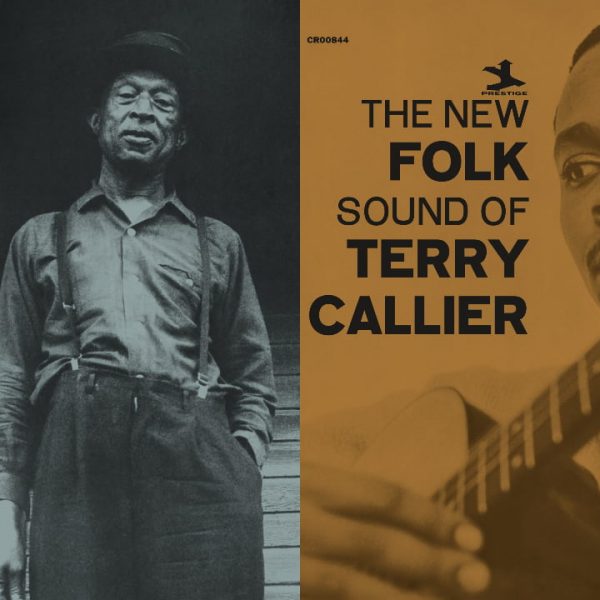 Pink Anderson 1961 Vol. 1: Carolina Blues Man and Terry Callier 1966 The New Folk Sound of Terry Callier Album Reissue Cover Art