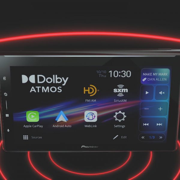 Pioneer Sherpa Dolby Atmos In-dash Receiver
