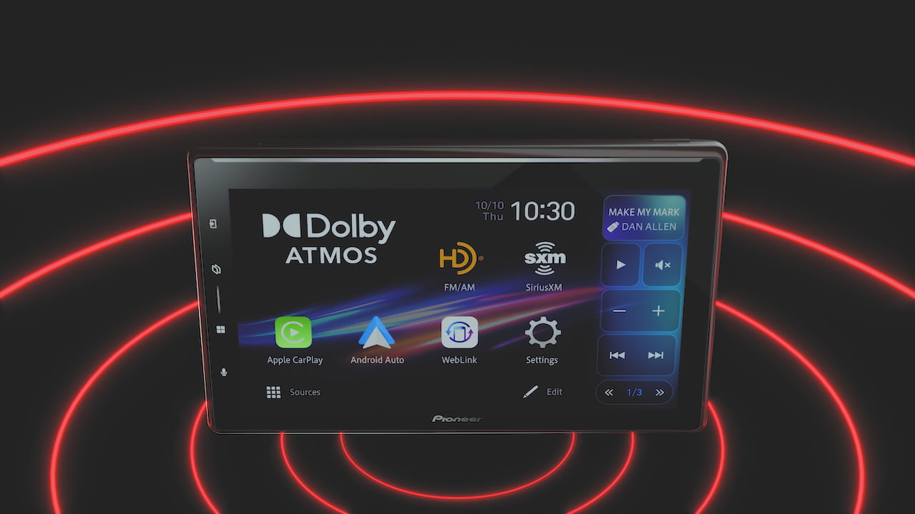 Pioneer Sherpa Dolby Atmos In-dash Receiver