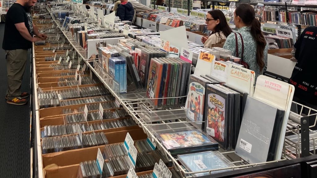 Shopping at Princeton Record Exchange October 2025