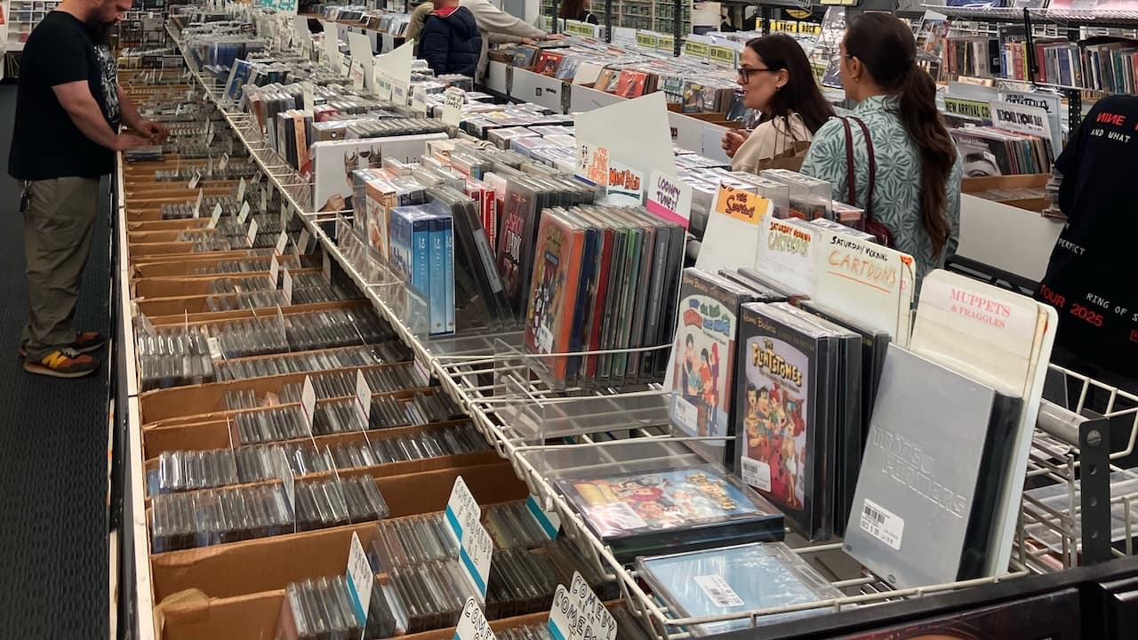 Shopping at Princeton Record Exchange October 2025