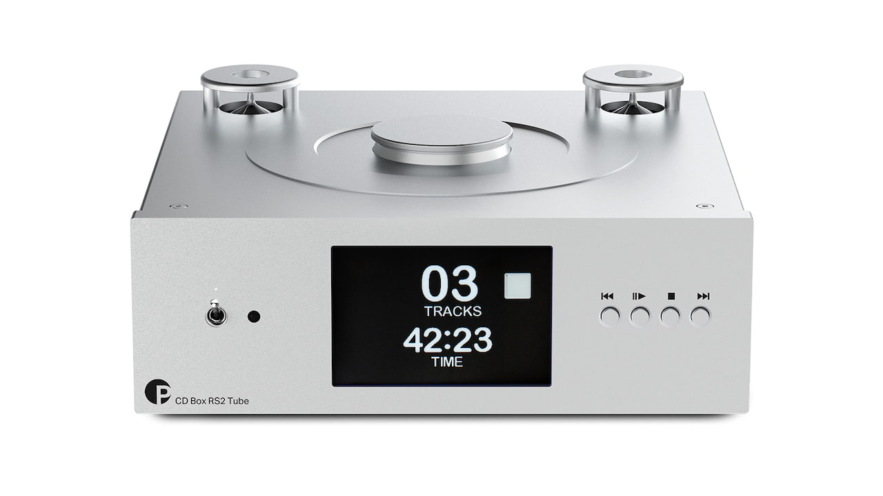 Pro-Ject Audio CD Box RS2 Tube Silver CD Player