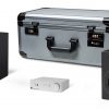 Pro-Ject Travel Set in Black and Silver