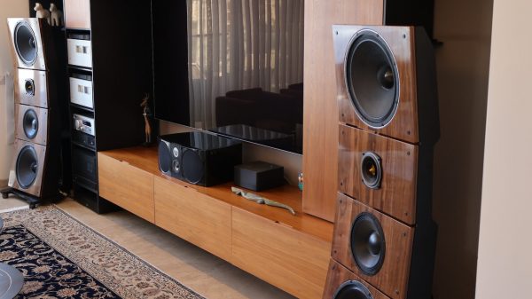 PureAudioProject Quartet15 Open Baffle Loudspeakers lifestyle