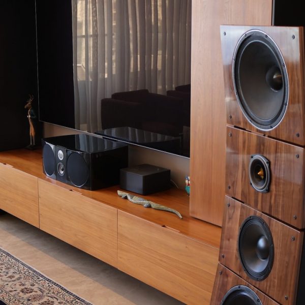 PureAudioProject Quartet15 Open Baffle Loudspeakers lifestyle