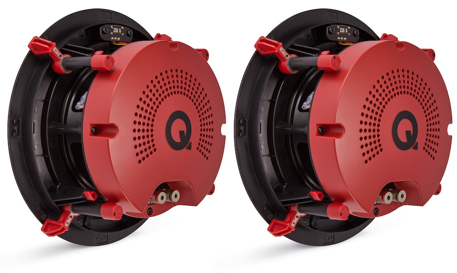 Q Acoustics QI65CWE in-ceiling speakers rear angle