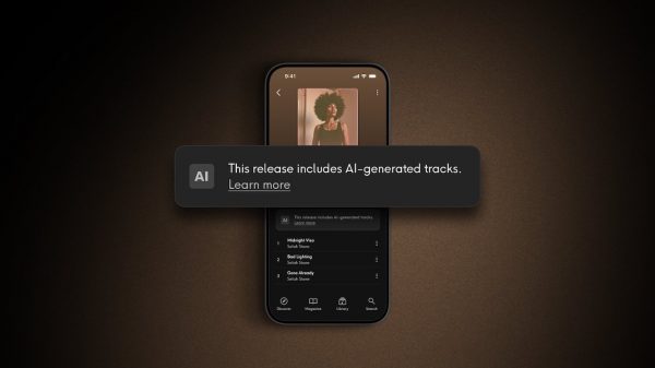 Qobuz AI-generated tracks