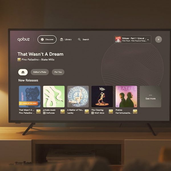 Qobuz on Android Google TV