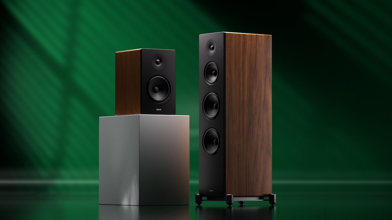 2026 QUAD Elegan 1 and Elegan 2 Loudspeakers
