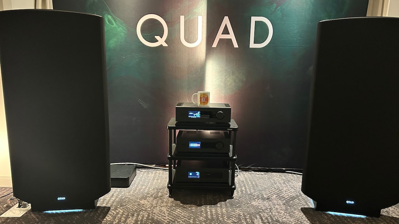 QUAD ESL 2912X Electrostatic Speaker System at AXPONA 2026