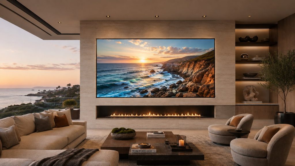 Quantum Media Systems XDR MicroLED Video Wall Oceanview Paradise