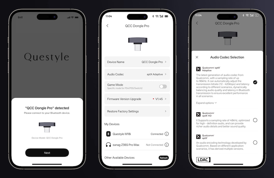questyle-qcc-pro-app