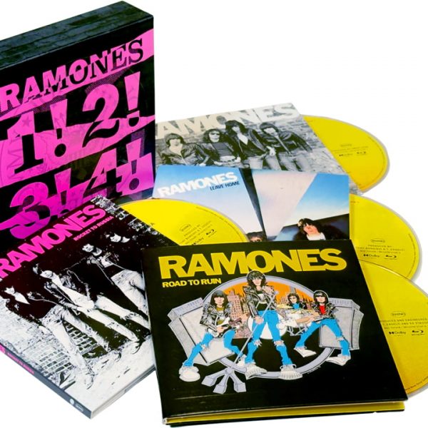 1!2!3!4! The Ramones Atmos Collection 4 Blu-ray Disc Box Set