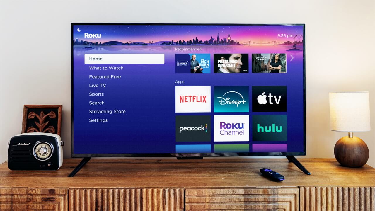 Roku OS 14 Home Screen 2025