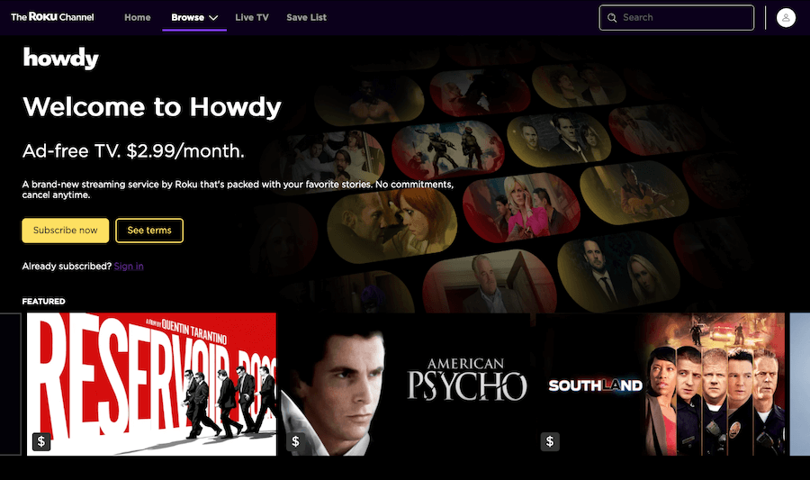 roku-howdy-home-screen-2025