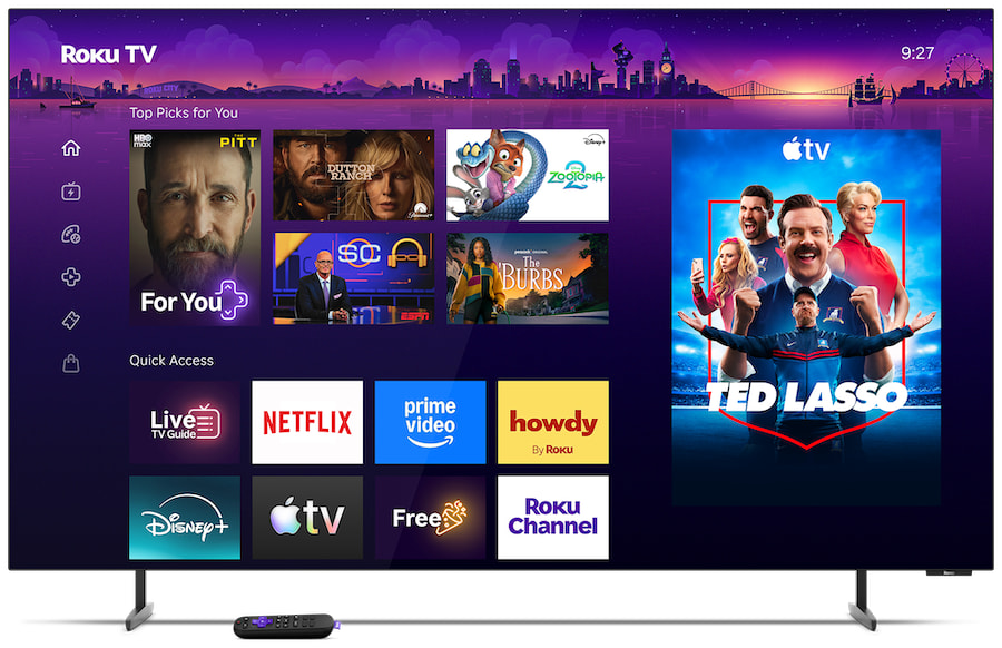 roku-pro-series-oled-tv-2026-home-screen