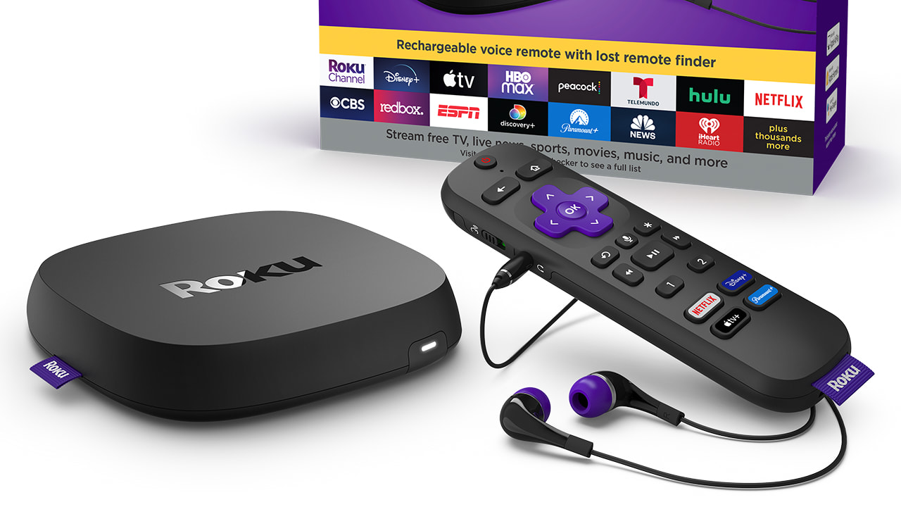 Roku Ultra 4K Streaming Player with Remote and Box