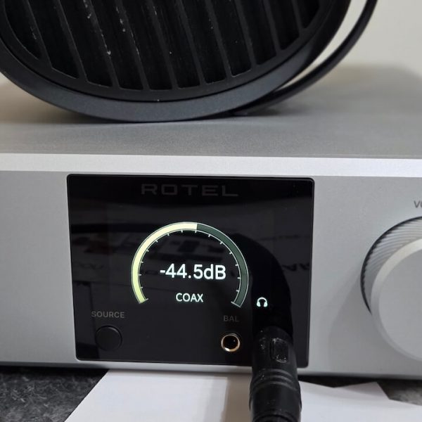 Rotel DX-3 Headphone Amplifier Front