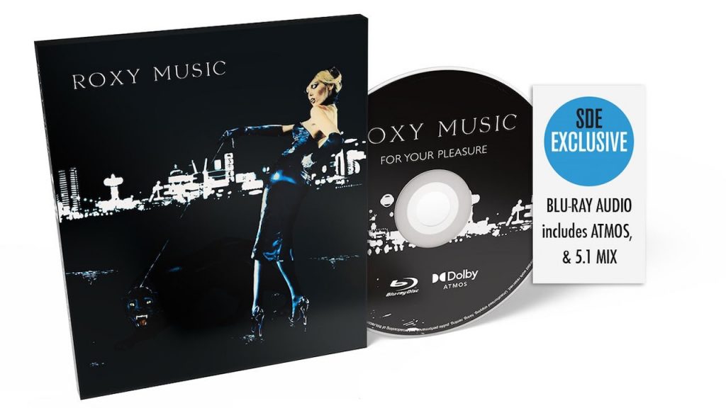 Roxy Music For Your Pleasure Blu-ray Disc Dolby Atmos 2026 Reissue