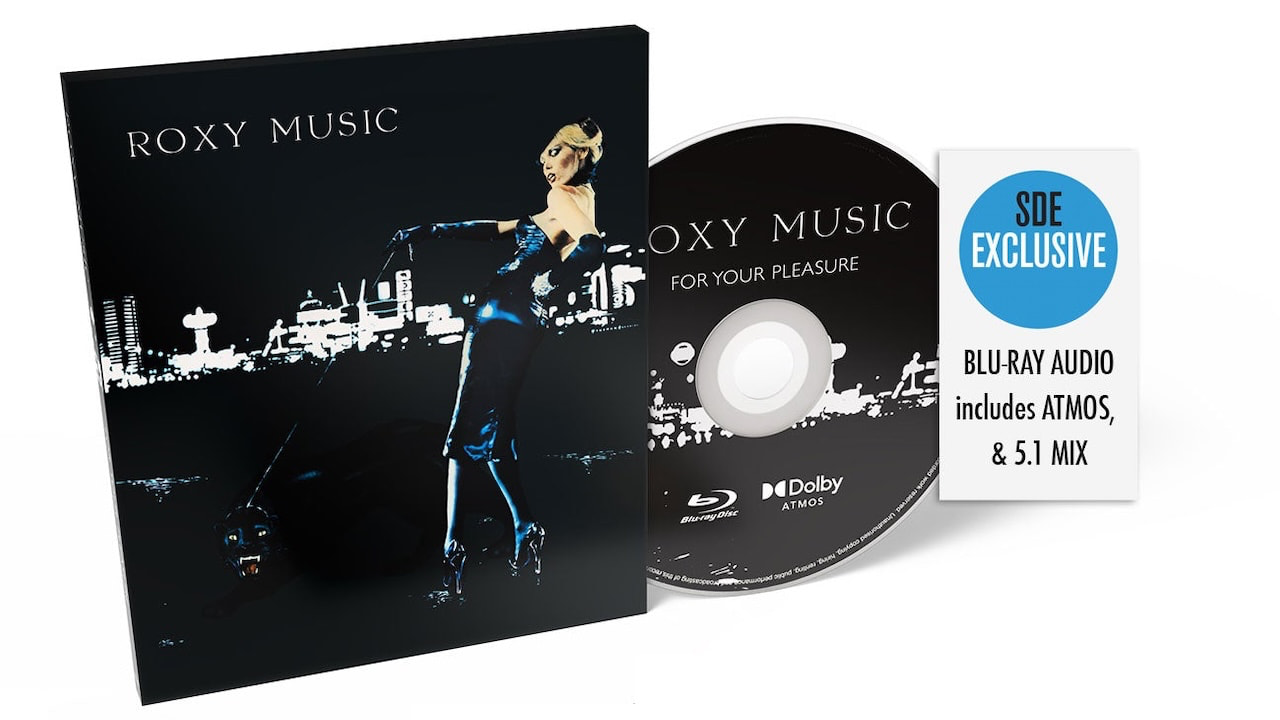 Roxy Music For Your Pleasure Blu-ray Disc Dolby Atmos 2026 Reissue