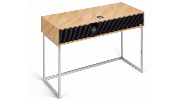 Ruark Audio R810 MiE Radiogram Angle in Leaf-Line Oak