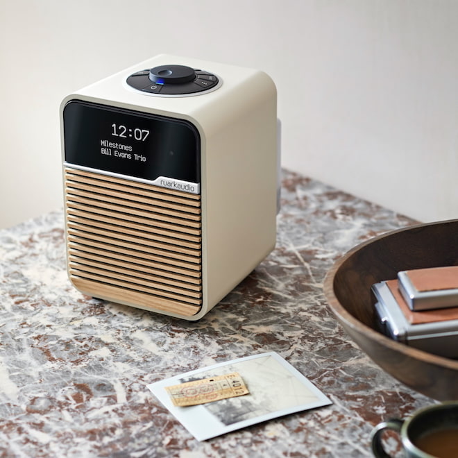 Ruark R1 MK4 Bluetooth Radio in Cream Lifestyle