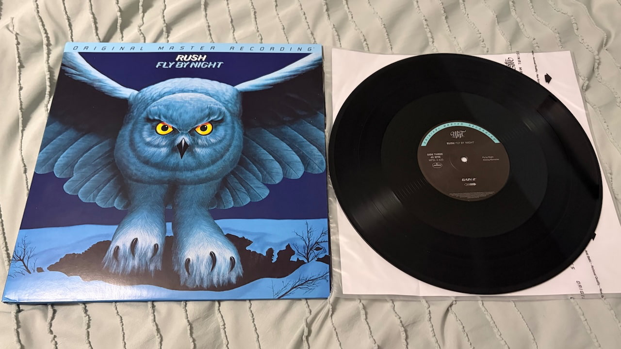Rush Fly by Night MoFi Vinyl Reissue 2026 LP