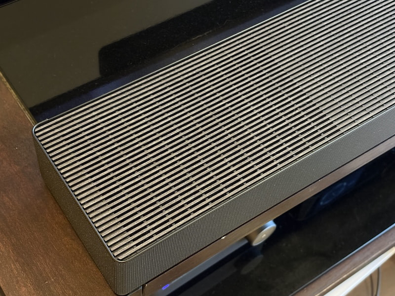 2026 Samsung HW-QS90H soundbar top left corner
