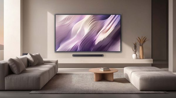 2026 Samsung S95H OLED TV Wall-mounted Lifestyle