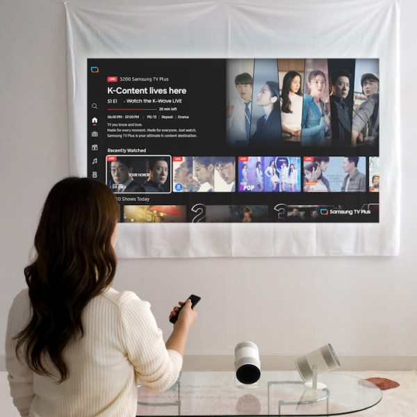 Samsung Freestyle+ Portable Projector Lifestyle