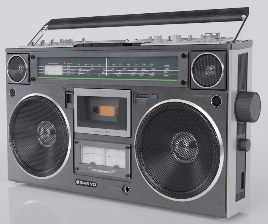 sanyo-m9994-boombox