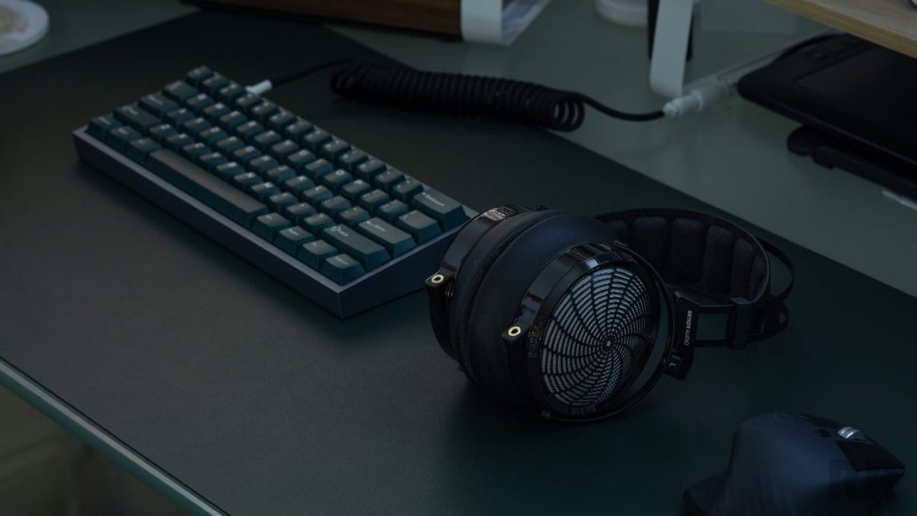 2026 Sendy Audio Apollo Pro Headphones on Desktop Lifestyle