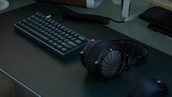 2026 Sendy Audio Apollo Pro Headphones on Desktop Lifestyle