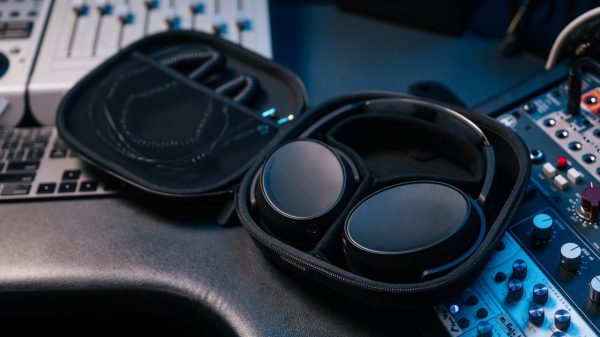 2026 Sennheiser HD 480 Pro Plus Studio Headphones inside case