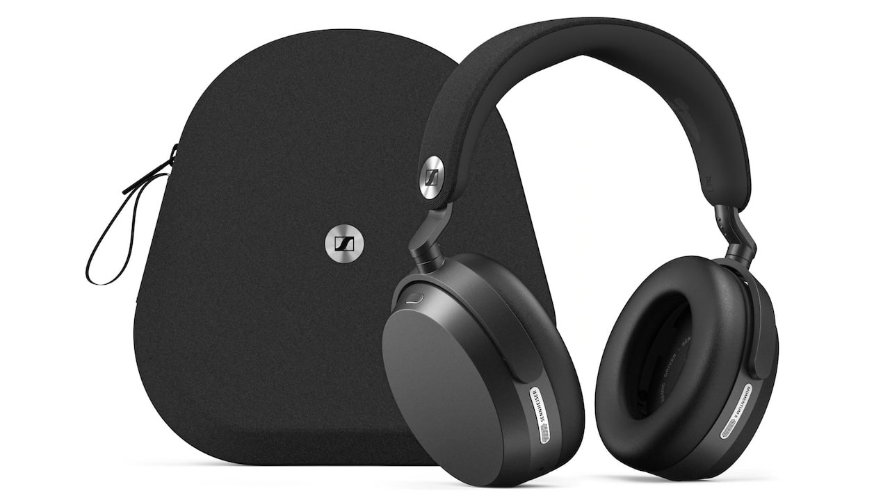 2026 Sennheiser Momentum 5 Wireless Headphones in Black with Travel Case