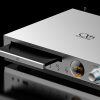 Shanling CD80 II CD Player Front Angle Silver with tray partially open