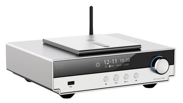 Shanling CT90 CD Transport Silver Angle Large