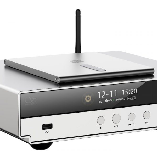 Shanling CT90 CD Transport Silver Angle Large