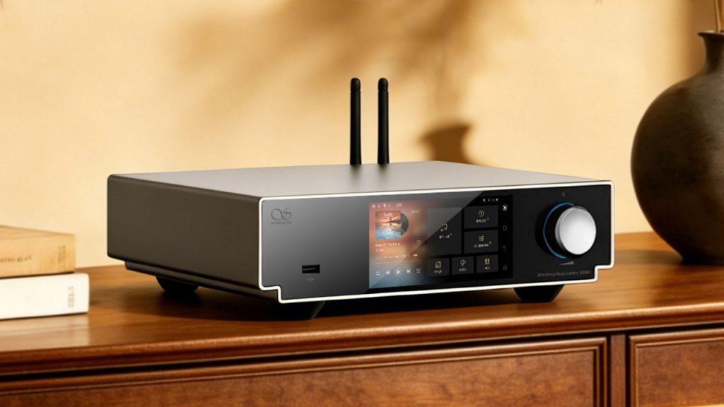 Shanling SM90 Music Streamer Angle