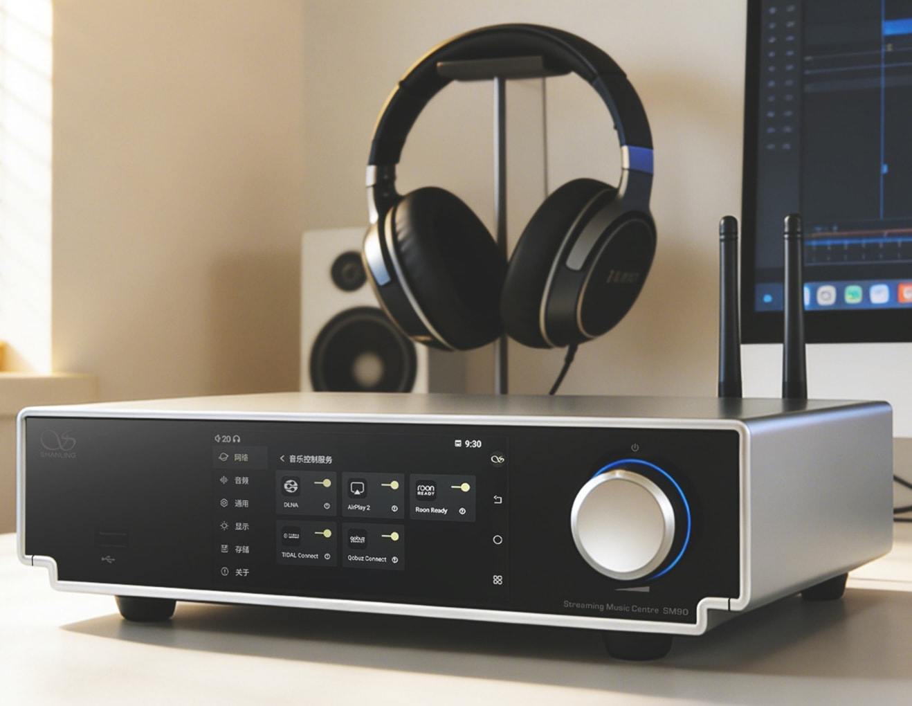 shanling-sm90-with-headphones