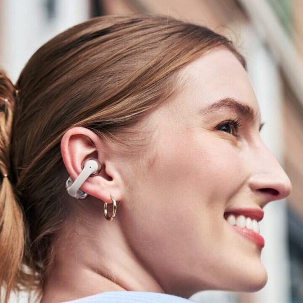 SHOKZ OpenDots ONE Clip-on Wireless Earbuds Lifestyle