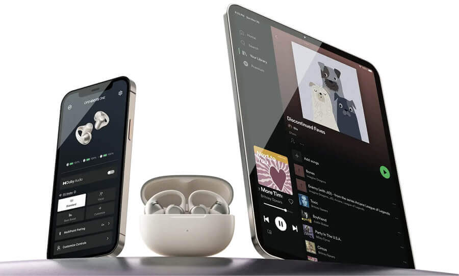 shokz-opendots-one-earbuds-pairing