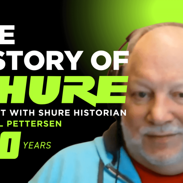 The History of Shure eCoustics Podcast with Michael Pettersen