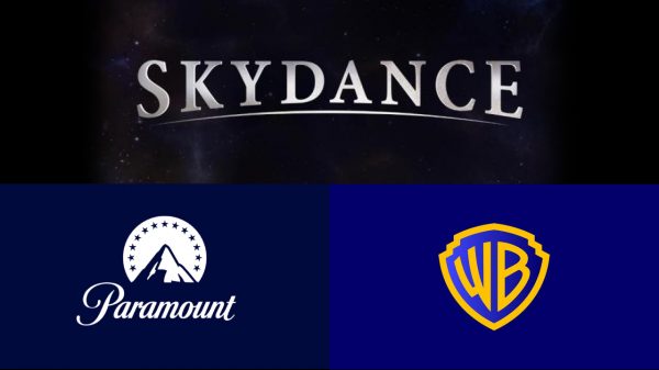 Skydance, Paramount and Warner Bros Logos
