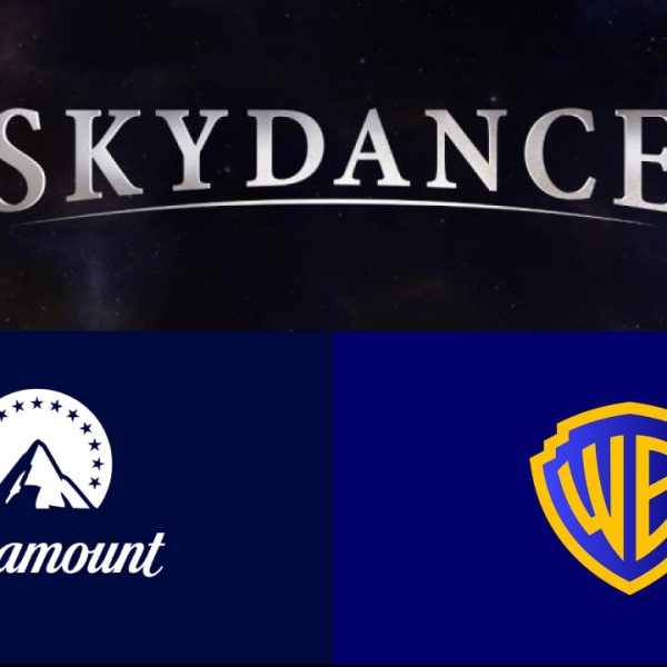 Skydance, Paramount and Warner Bros Logos