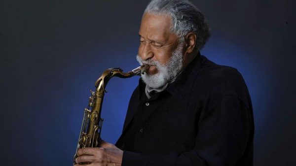 Sonny Rollins Playing Saxophone