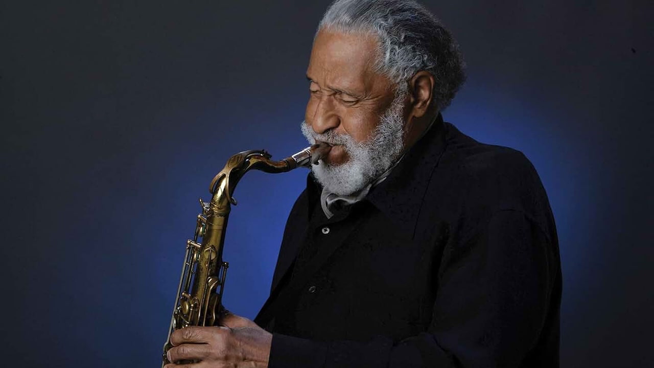 Sonny Rollins Playing Saxophone
